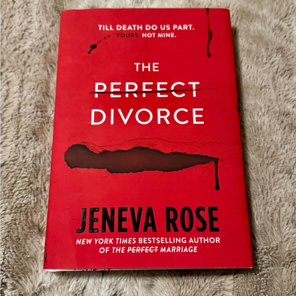 The Perfect Divorce Hardcover Book by Jeneva Rose - SPECIAL TARGET EDITION